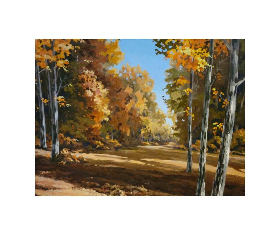 A.R Pike Oil Painting