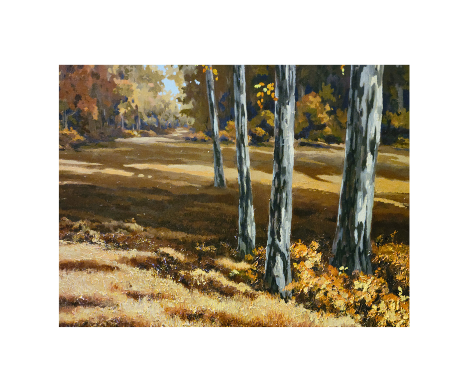 A.R Pike Oil Painting