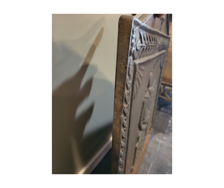 Antique Fireplace Heat Plate