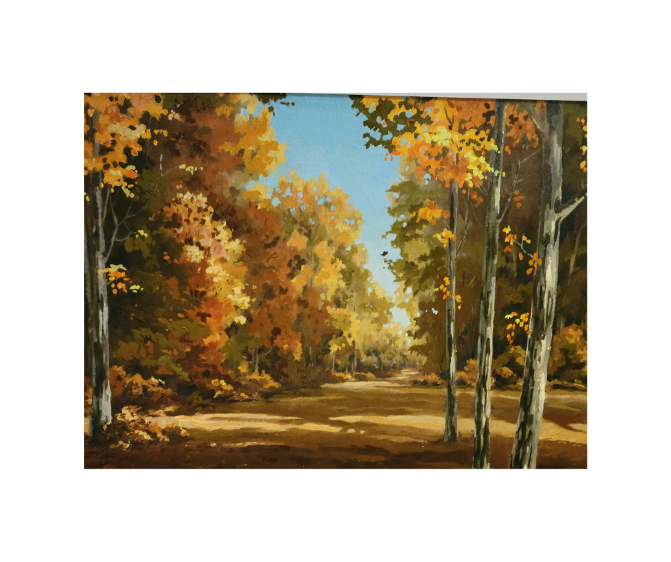 A.R Pike Oil Painting