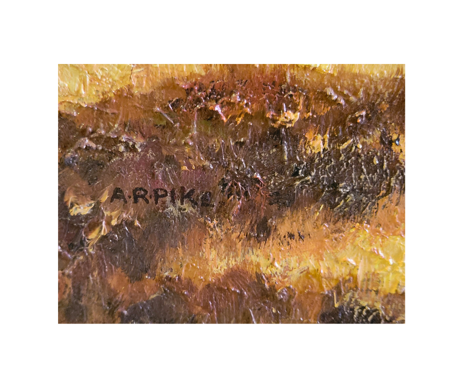 A.R Pike Oil Painting