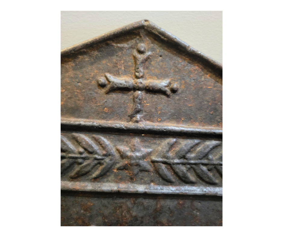 Antique Fireplace Heat Plate