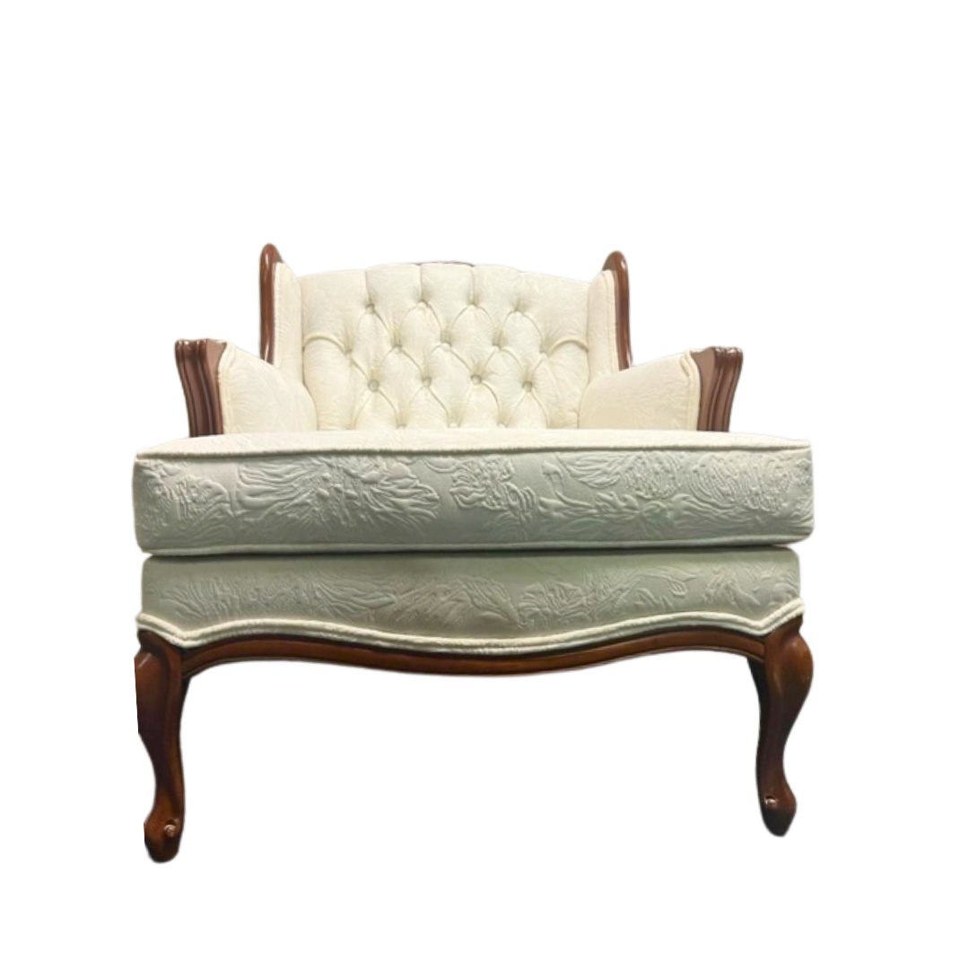 Pearl White Accent Chair