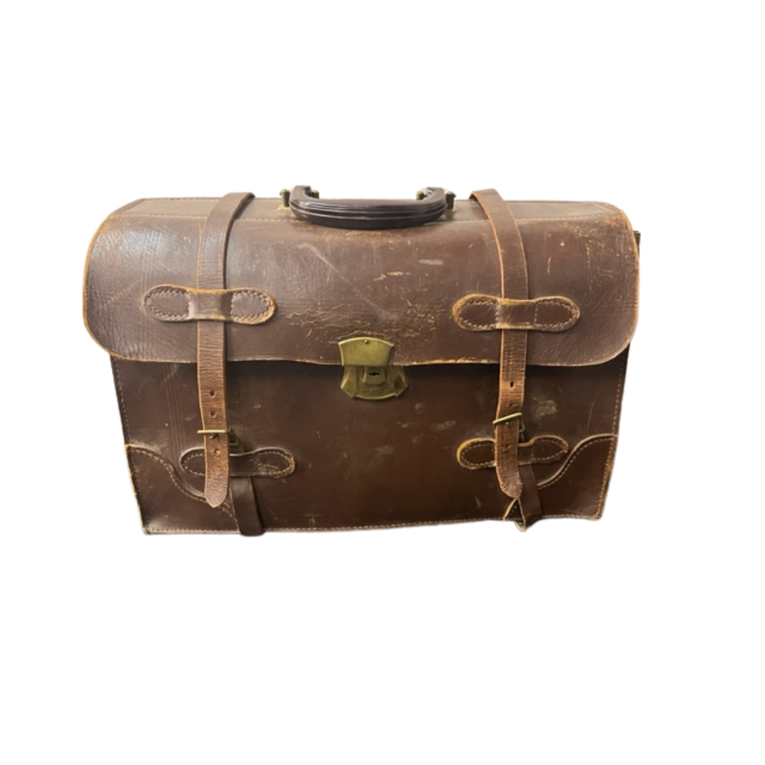 Vintage Leather Briefcase