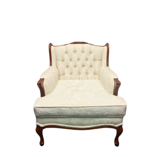 Pearl White Accent Chair