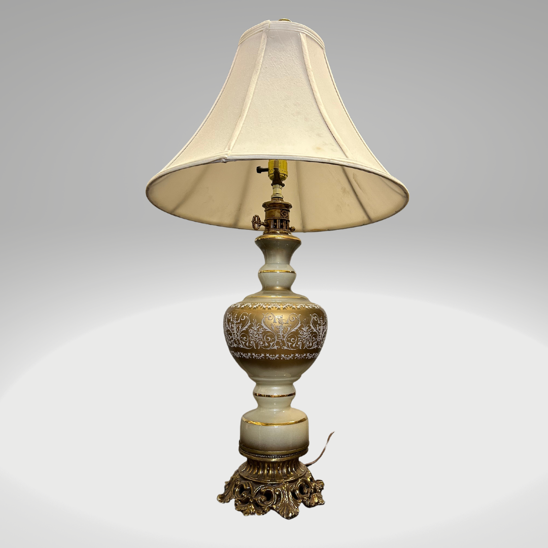 Ornate Glass Lamp