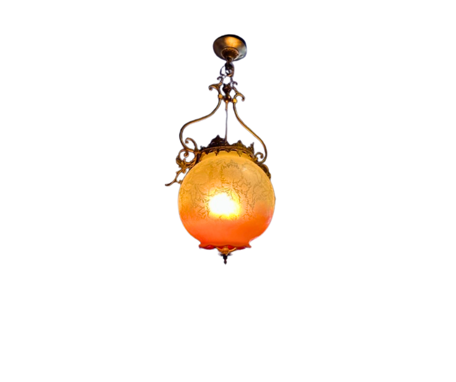 Vintage Swag Hanging Chandelier