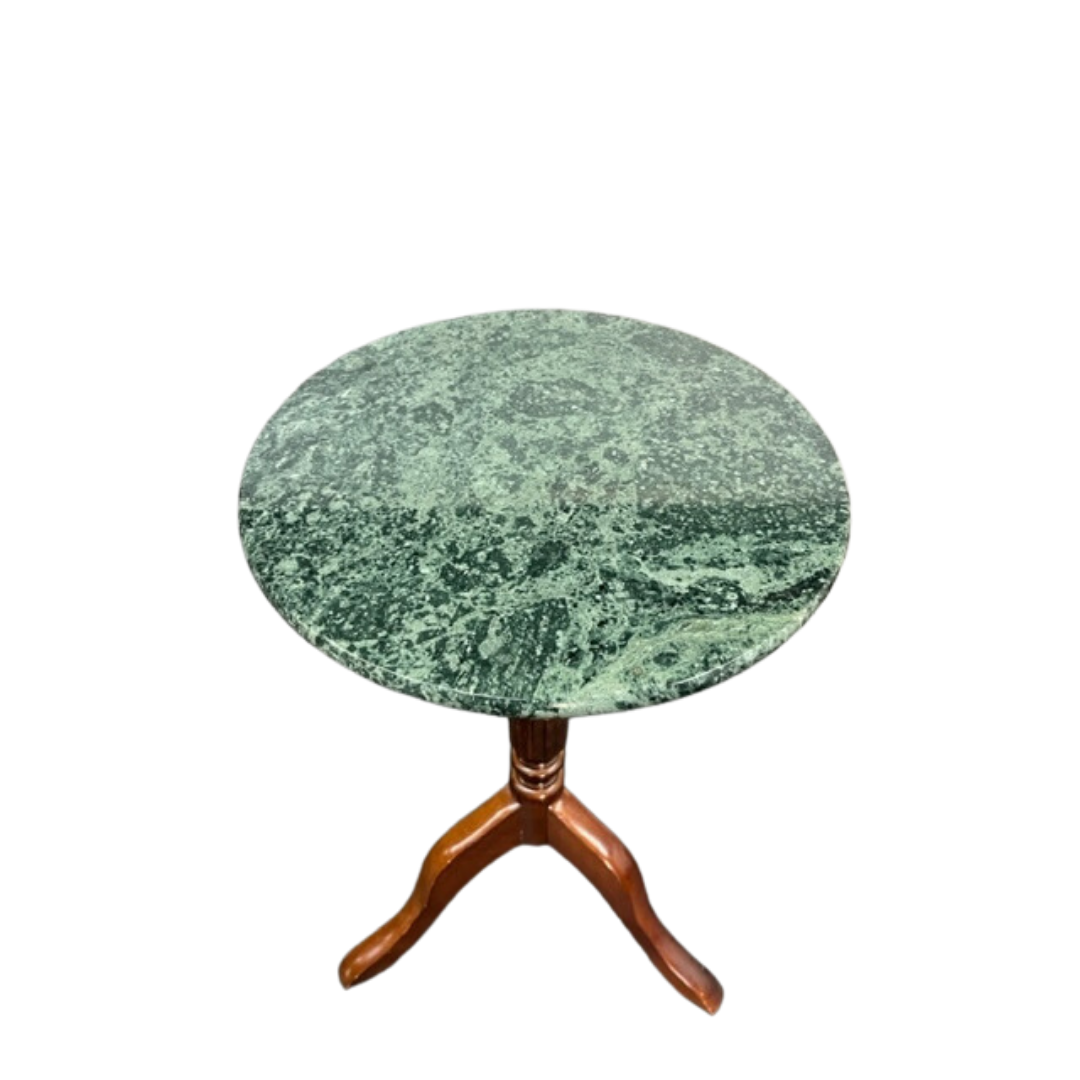 Marble Top Accent Table