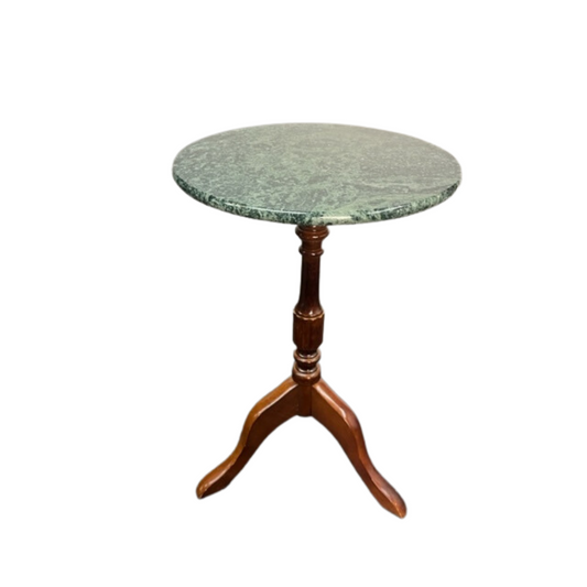 Marble Top Accent Table