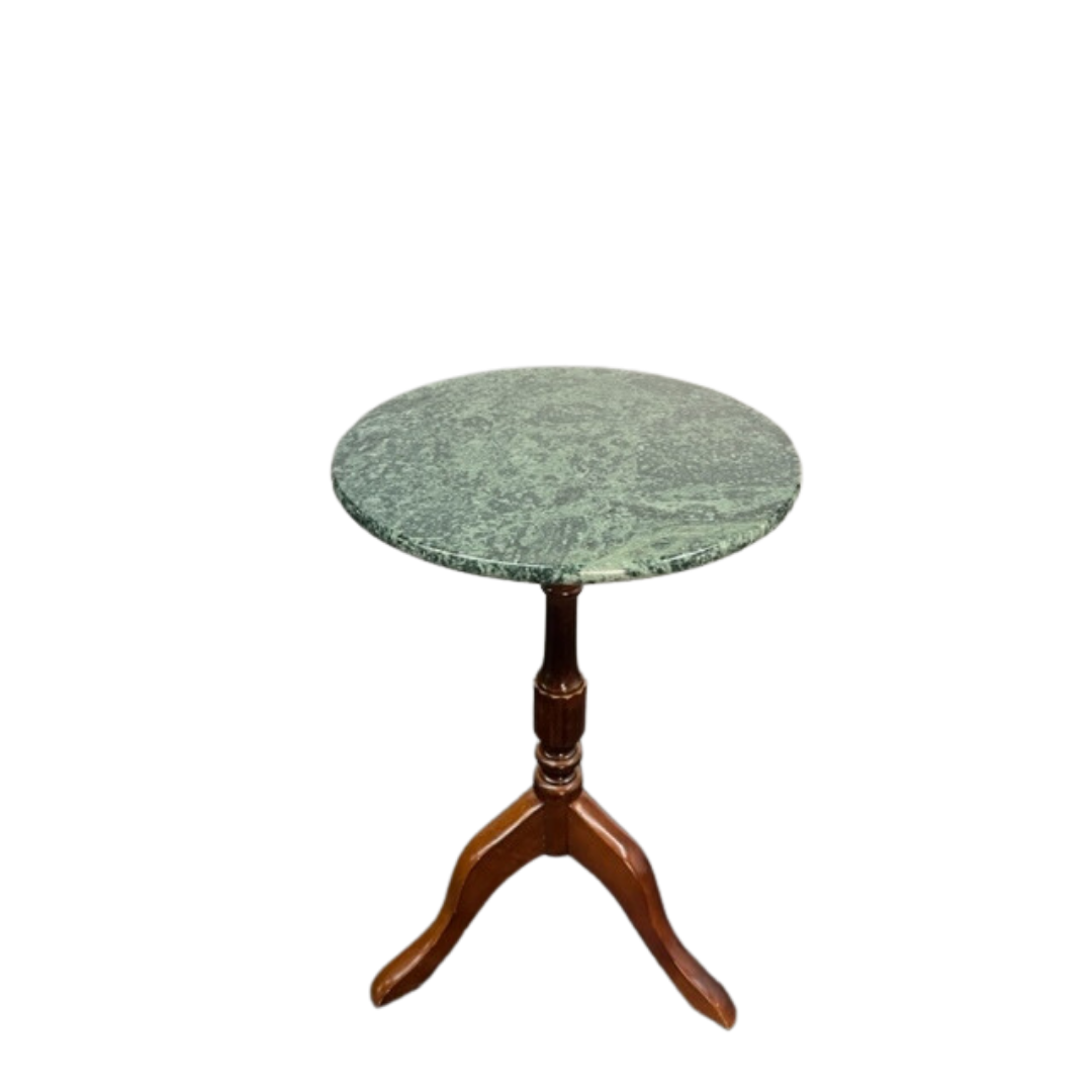 Marble Top Accent Table