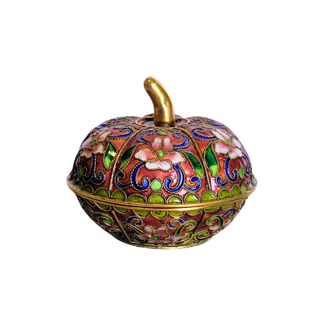 Cloisonne Lidded Box