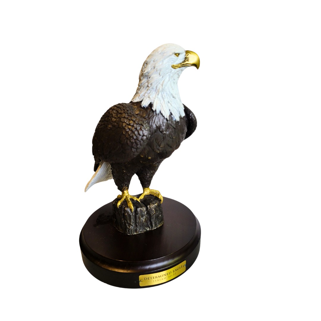 Determined Eagle-Bronze Sculpture