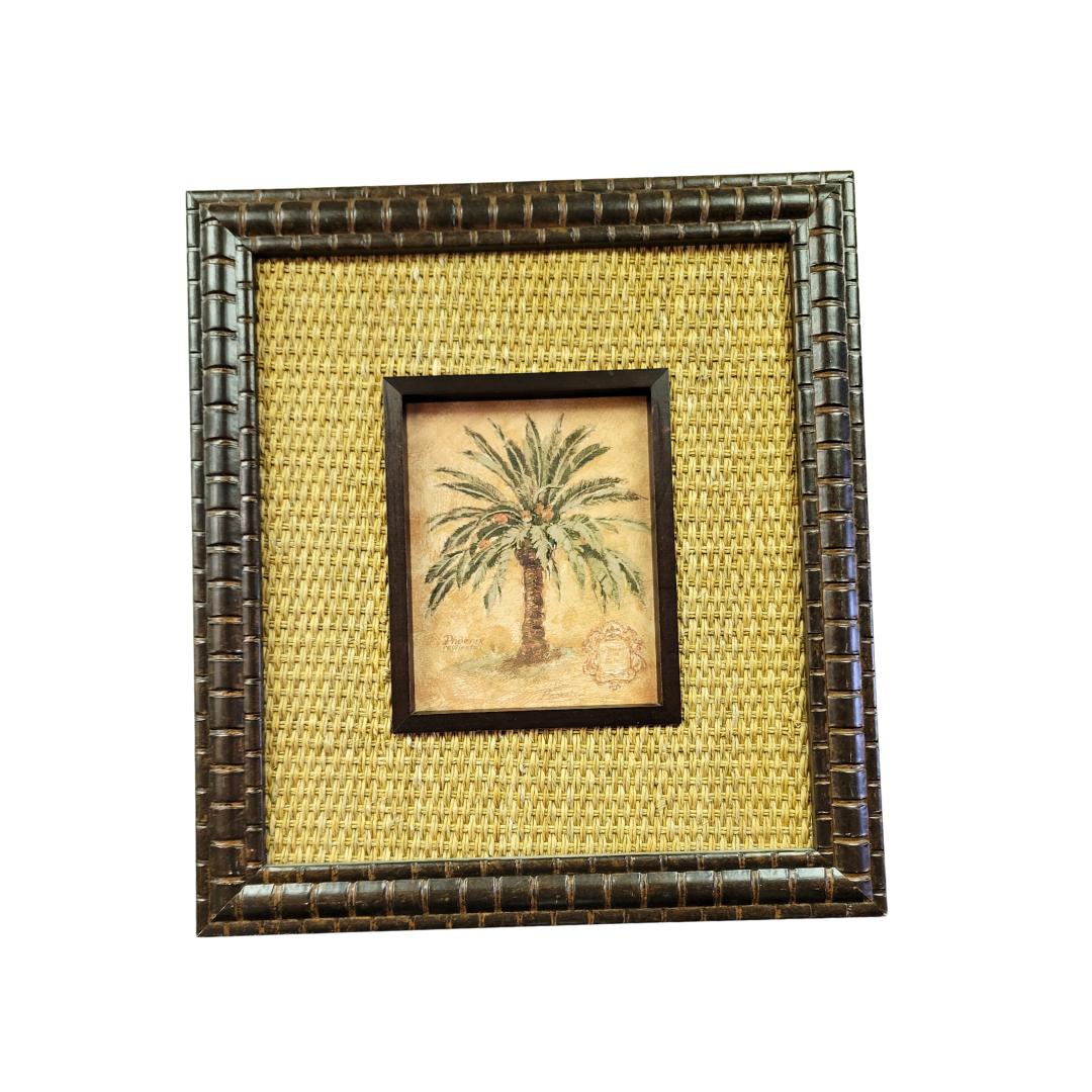 Pair of Palm Tree Wall Hangings