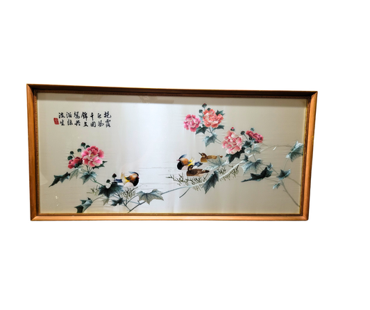 Traditional Chinese Silk Embroidery Artwork