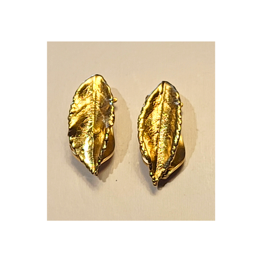 Ove Eriksen Sterling Silver Gold-Plated Earrings