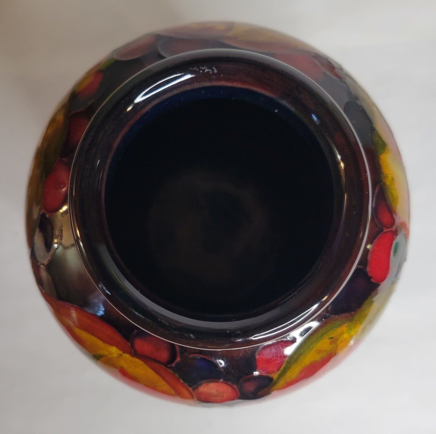 Moorcroft - Flambe Leaf & Berries Vase