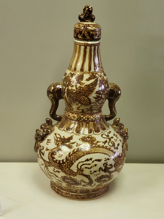 Ceramic Dragon Vase