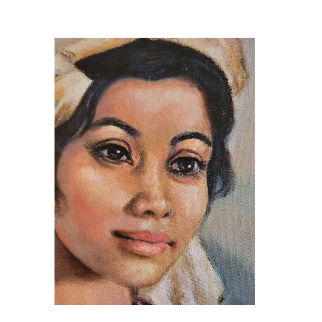 Vintage Portrait Painting