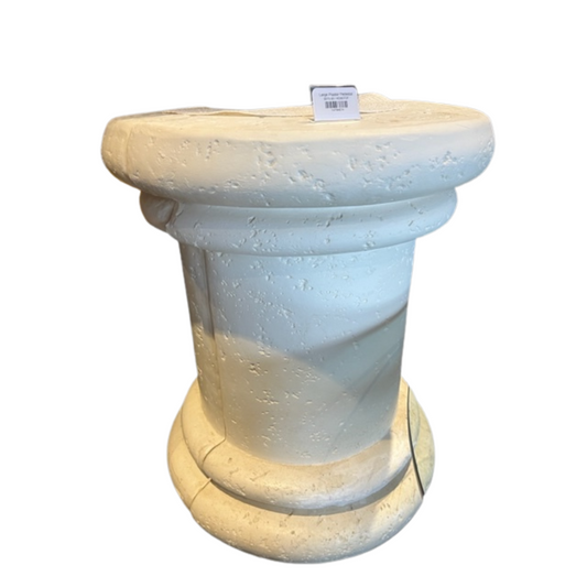 Large Plaster Pedestal