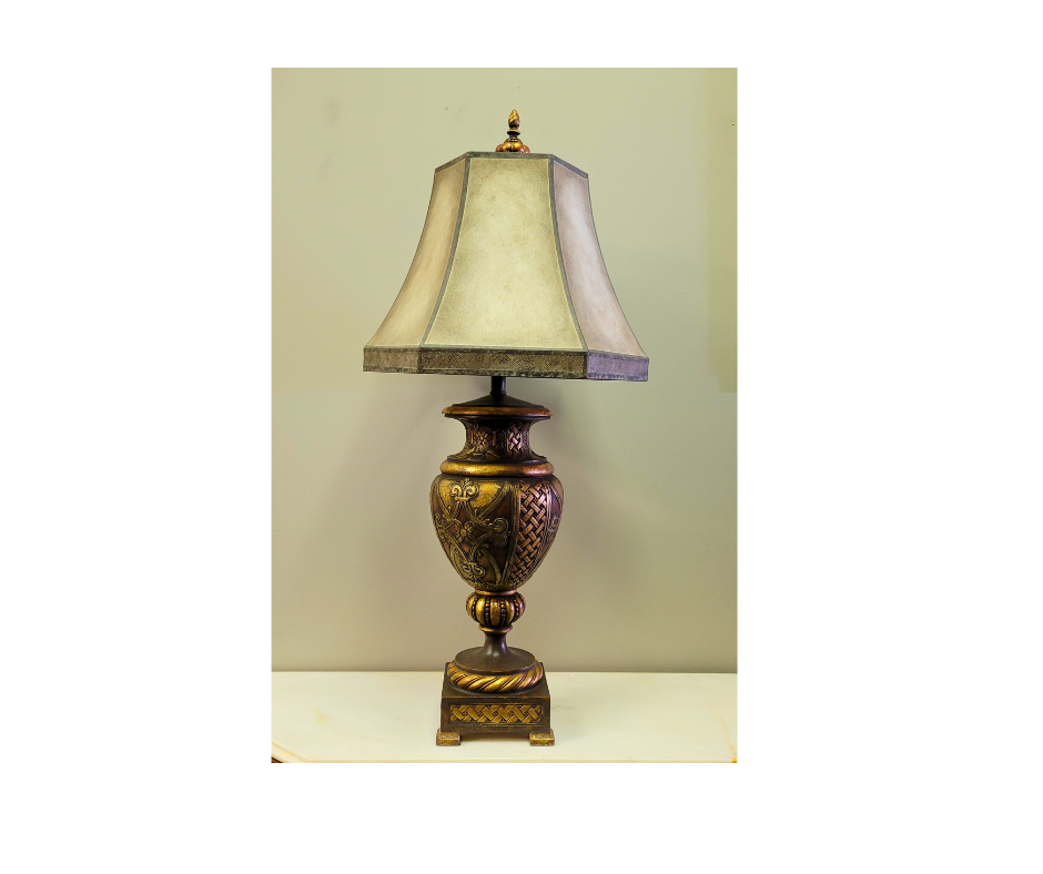 Vintage Artisan Terracotta Table Lamp