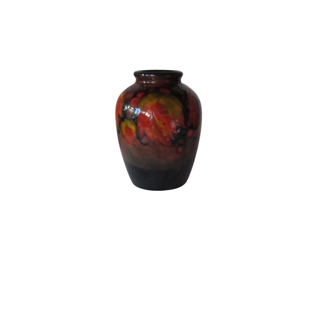 Moorcroft - Flambe Leaf & Berries Vase