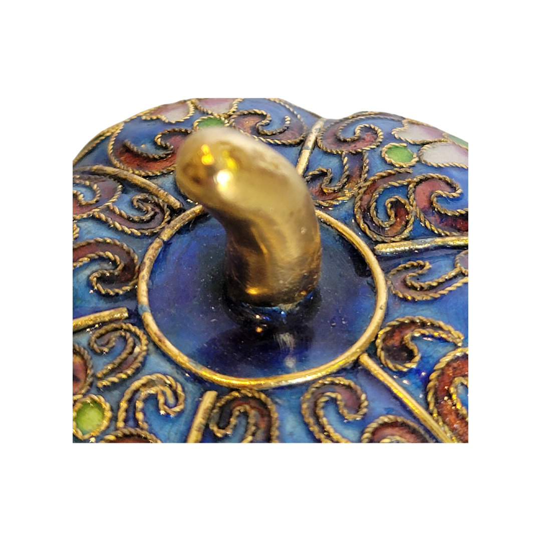 Cloisonne Lidded Box