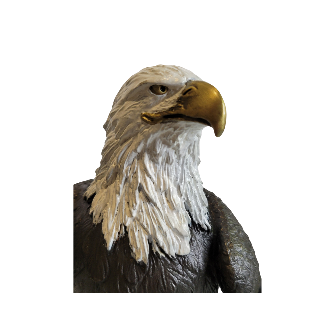 Determined Eagle-Bronze Sculpture