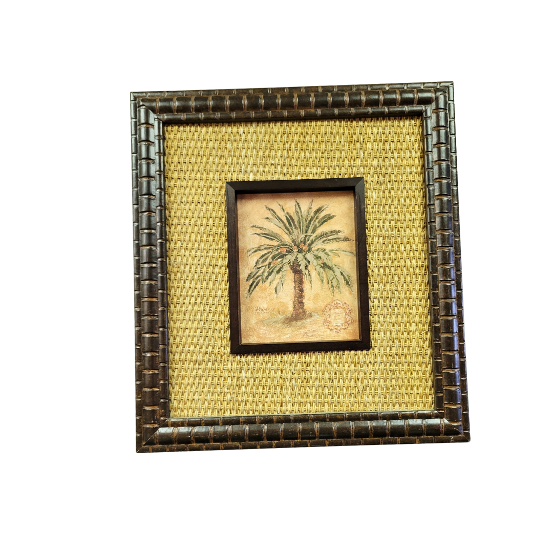 Pair of Palm Tree Wall Hangings