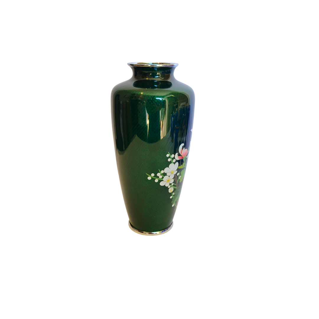 Antique Ginbari Cloisonné Vase