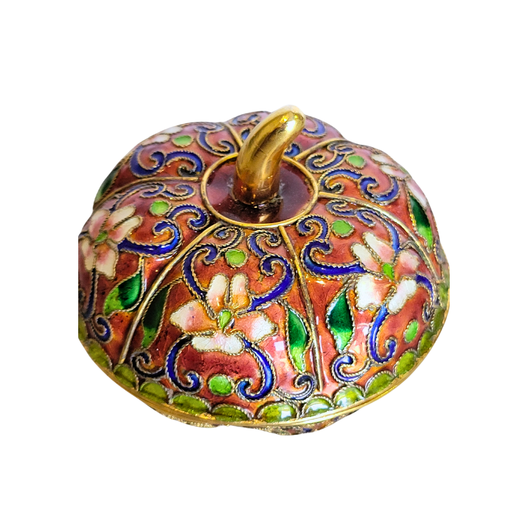 Cloisonne Lidded Box