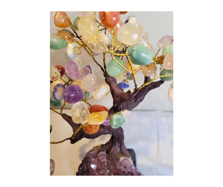 Rainbow Gemstone Tree