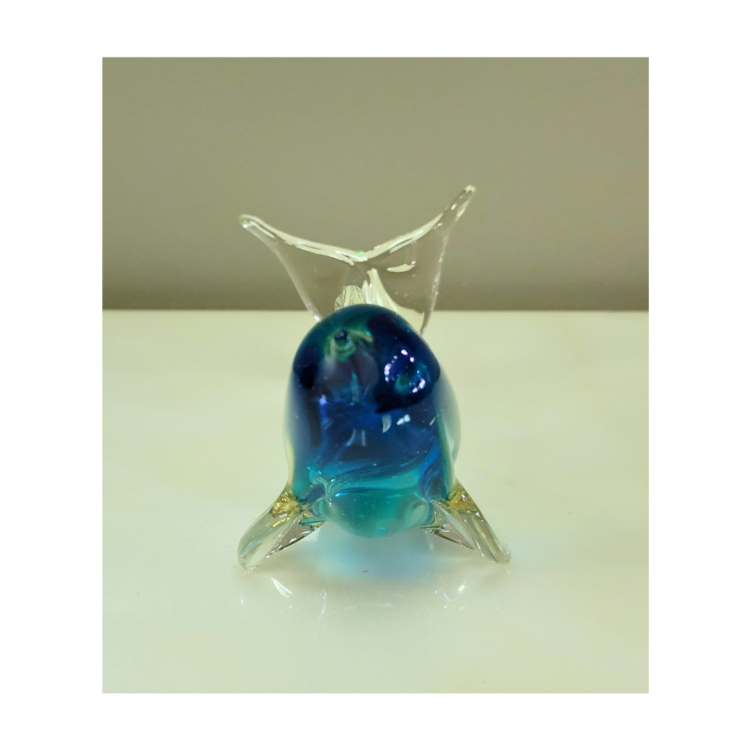 Handmade Glass Dolphin