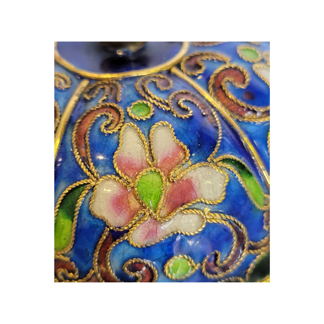 Cloisonne Lidded Box