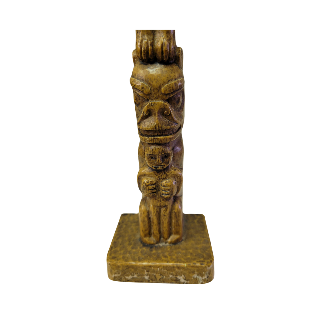 Wood and Pearlite Totem Pole