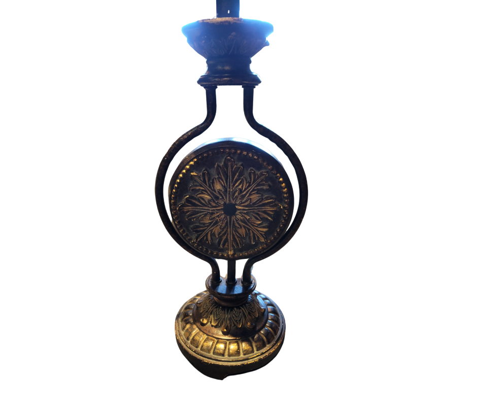 Table lamp with Clock