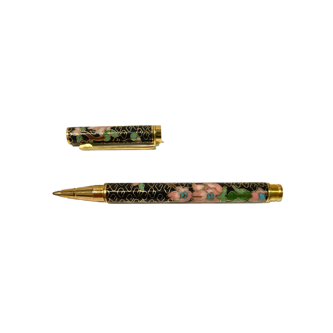 Cloisonné Rollerball Pen in Decorative Box