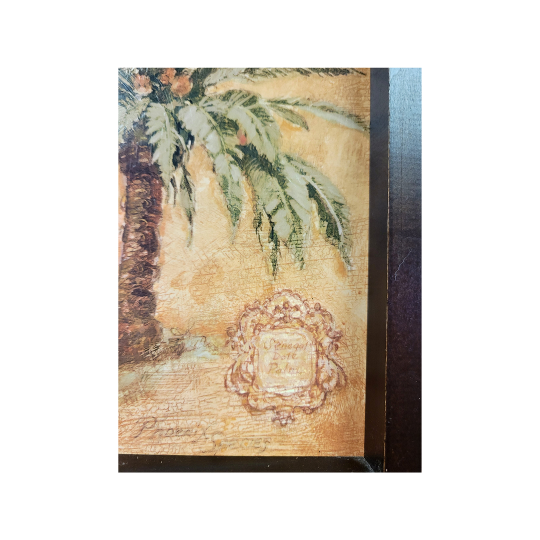 Pair of Palm Tree Wall Hangings