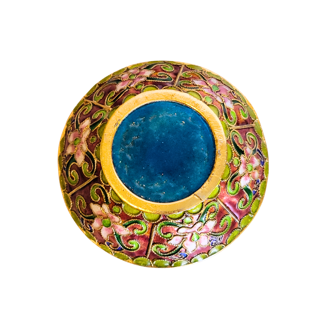 Cloisonne Lidded Box