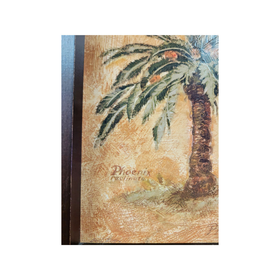 Pair of Palm Tree Wall Hangings