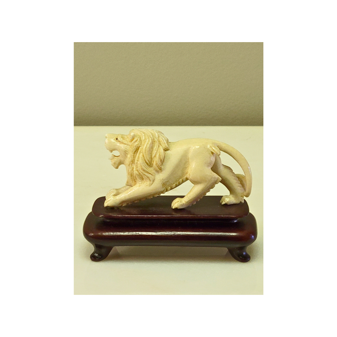 Antique Lion Sculpture