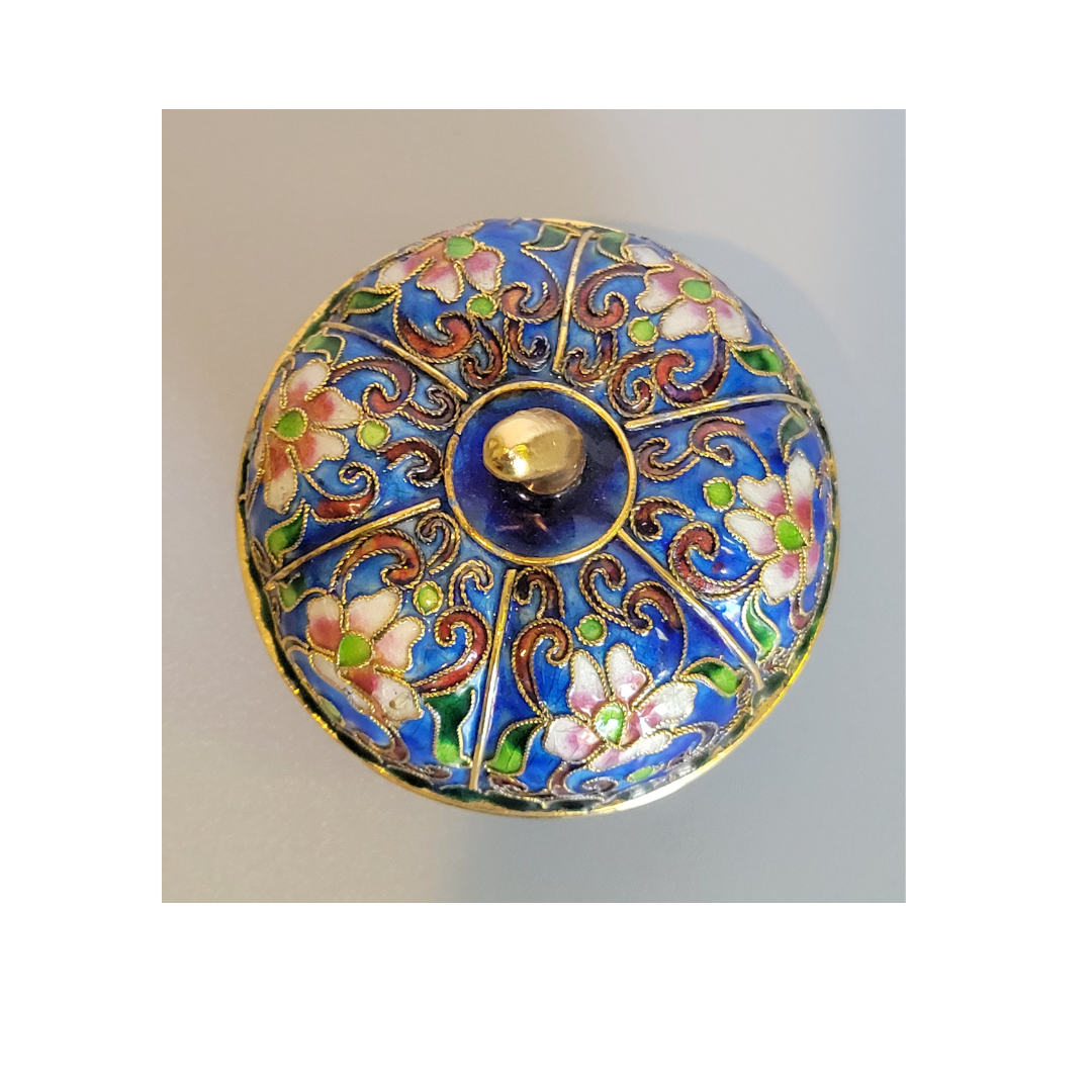 Cloisonne Lidded Box