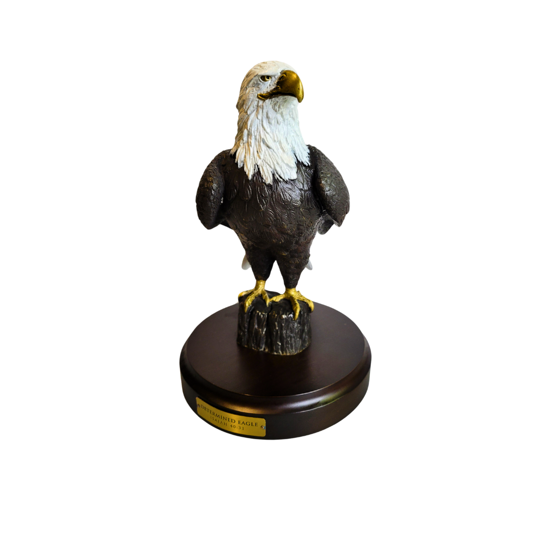 Determined Eagle-Bronze Sculpture