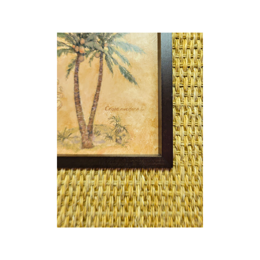 Pair of Palm Tree Wall Hangings