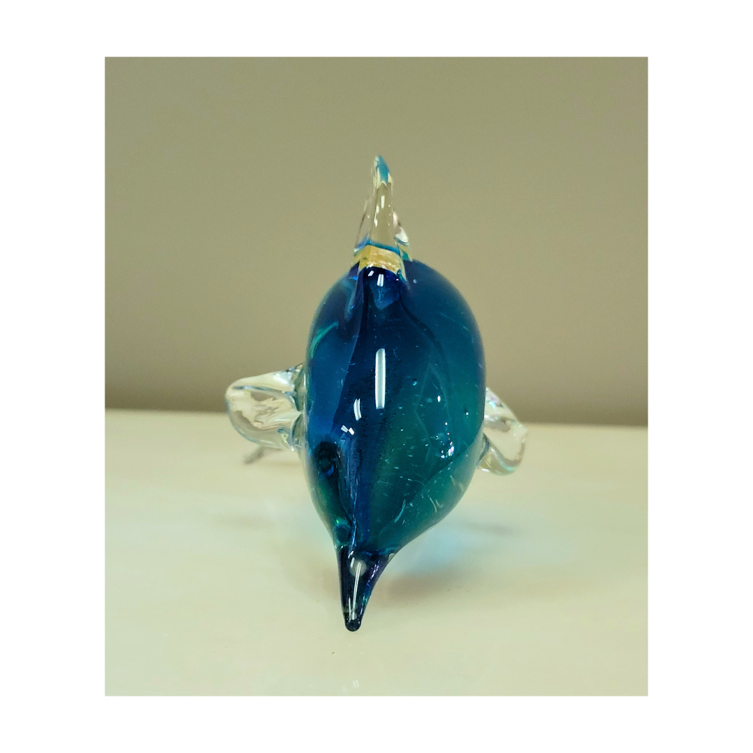 Handmade Glass Dolphin