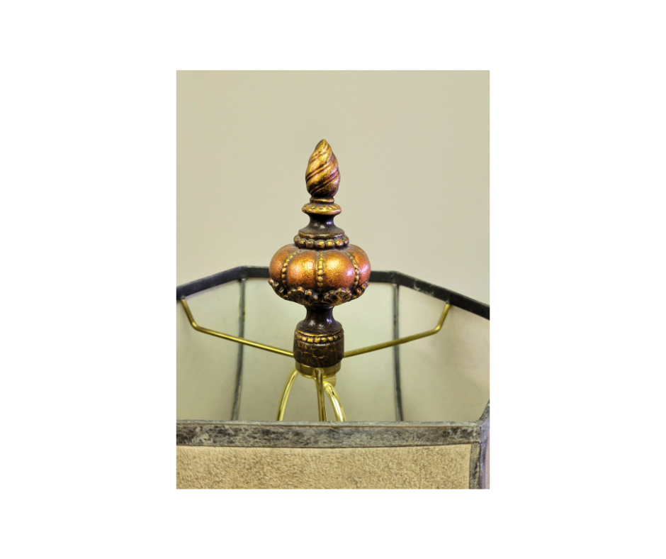 Vintage Artisan Terracotta Table Lamp