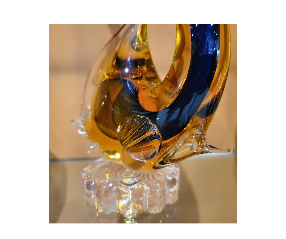 Vintage Murano Glass Fish