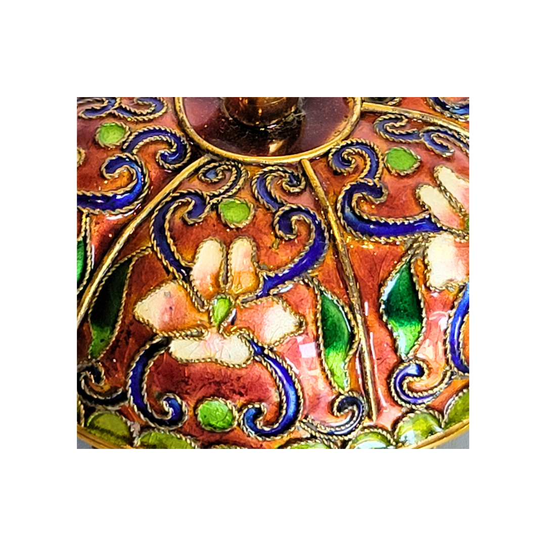 Cloisonne Lidded Box