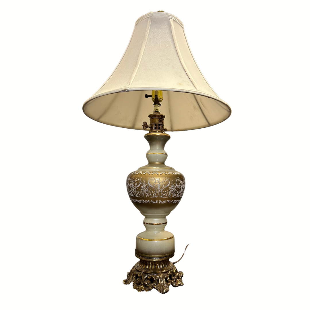 Ornate Glass Lamp