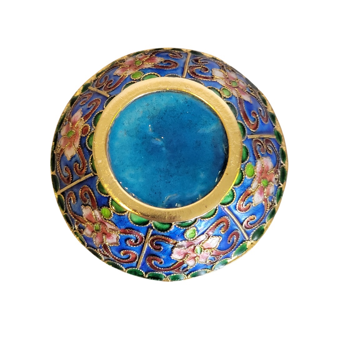 Cloisonne Lidded Box