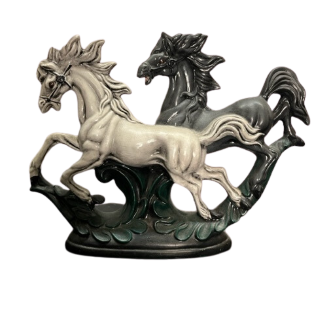 Porcelain Horse Statue